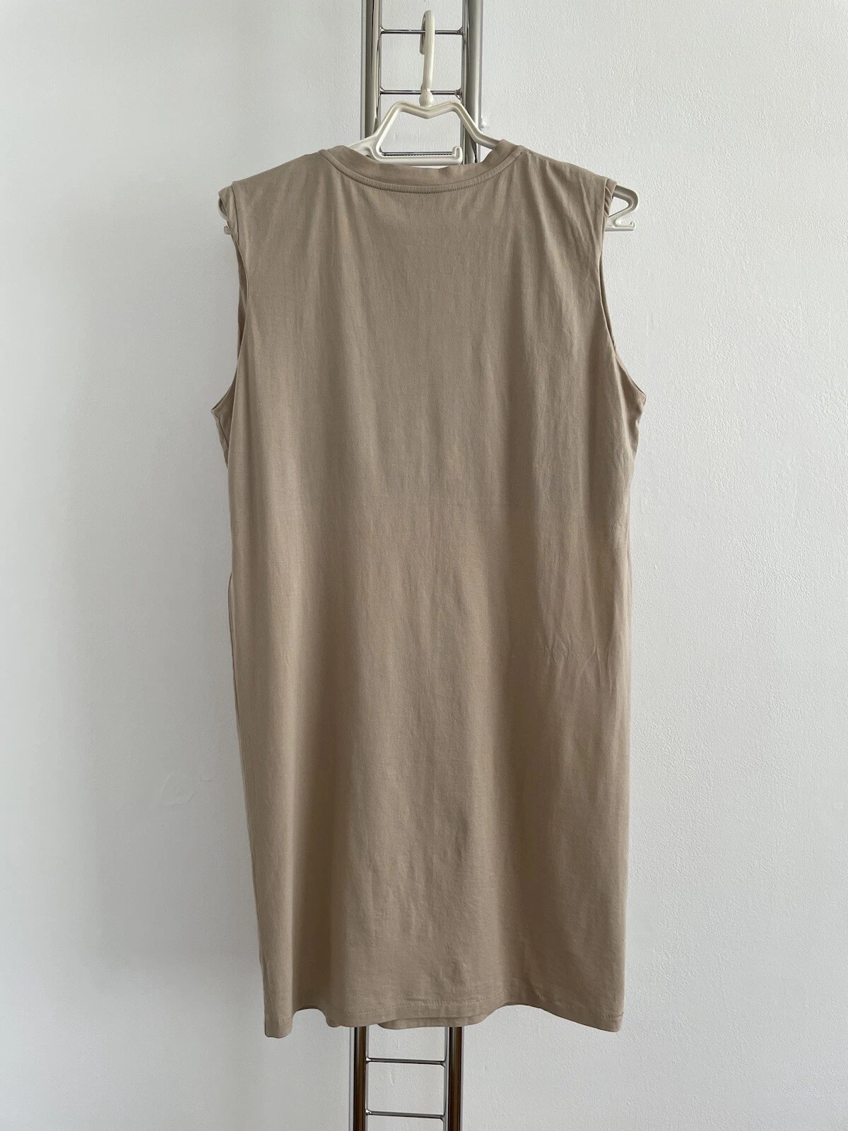 ACNE STUDIOS Abito da donna casual beige acne 100% cotone taglia S UK 8 EU 36
