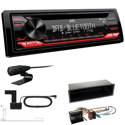JVC KD-DB622BT DAB inkl Antenne Bluetooth USB für Peugeot Expert Partner ab 2007