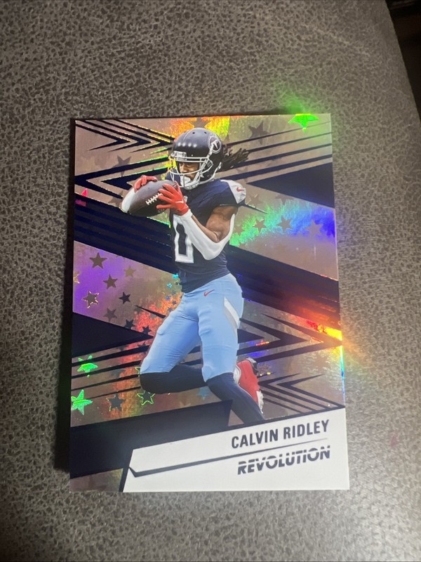 2025 Panini Revolution #12 Calvin Ridley Blue Astro #263/549! Tennessee Titans