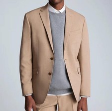 Kenneth Cole Mens Techni Cole Slim Suit Jacket Blazer 42 R NEW 395 COKK2FFZ0002