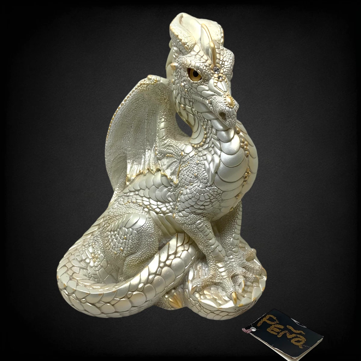 Fguren Shop GmbH Metallschld Blechschld - Beschützern Der Drachen Fantasy Kriegerin Dekoschild