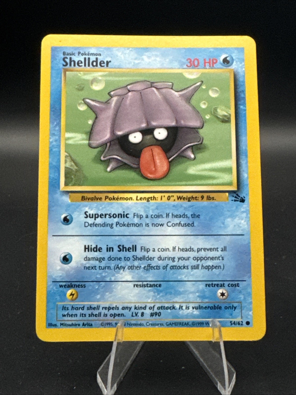 Shellder 54/62 Fossil Regular