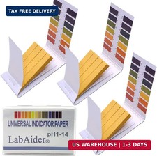 3 Pack pH.1-14 Test Paper Extensive Test Paper Litmus Test Paper 240 Strips pH T