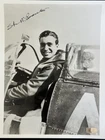 Steve Pisanos Signed 8x10 World War II WW2 B&W Photo AUTO AI-Verified COA