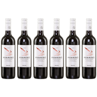 Avarino Rot 6X 0,75L Flasche | Trockener Rotwein Aus Griechenland | 12,5% Vol.