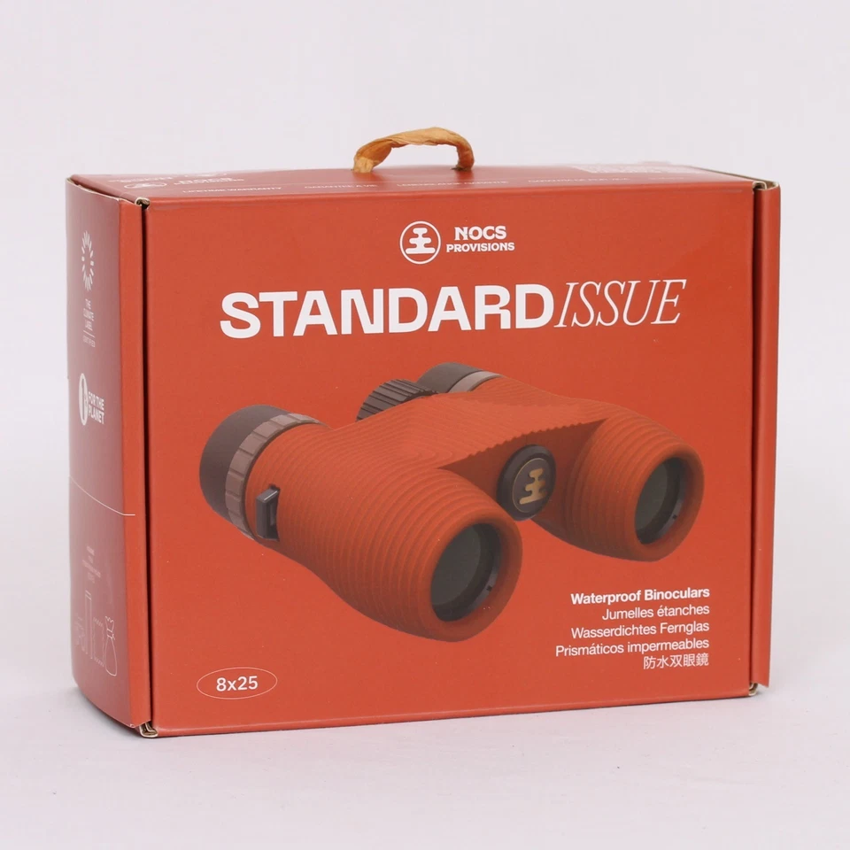 NOCS Provisions Standard Issue 8X25 Waterproof Binoculars (Poppy Orange II) NEW - Image 2 of 4