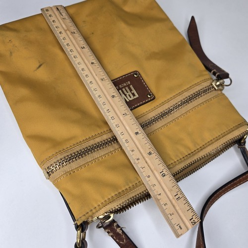 FRYE Nylon Ivy Crossbody Bag Yellow Purse - Bild 7 von 15