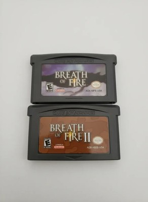 Breath of Fire 1 + 2 - Gameboy Advance - GBA - QUICK SHIPPING!