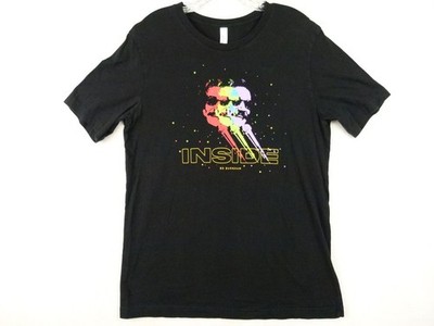 Bo Burnham Inside 2020-2021 Tour Bella+Canvas Men's L Black Cotton T-Shirt