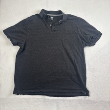 Old Navy Stretch Grey Short Sleeve Collared Polo Shirt Men's XXL