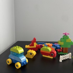 Lego Duplo 10555 Creative Bucket Complete Set Bricks Building Blocks