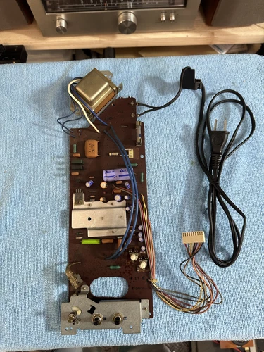 Technics SL-1700 Turntable For parts original circuit board working Tested Japan