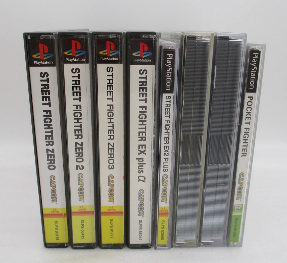 PS1 Street Fighter Zero 1 2 3, EX Plus Alfa, EX2, Collection, Movie 8Games Japan - Image 4 of 4