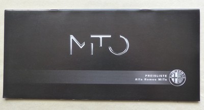 Alfa Romeo MiTo Turismo QV - Preisliste MJ 2014 - Prospekt Brochure 06.2013