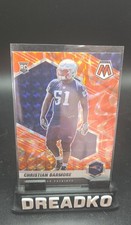 2021 Panini Mosaic - Rookies Christian Barmore #358 Mosaic Reactive Orange Prizm