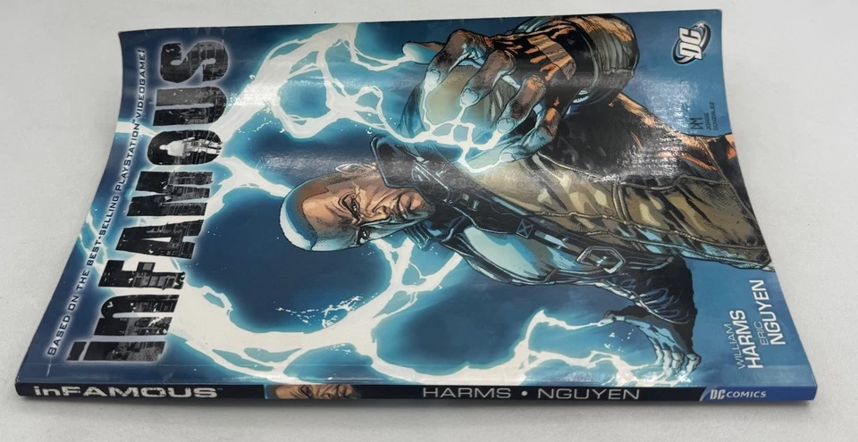 Infamous Trade Paperback TPB Harms Nguyen DC Comics 2011 Playstation Video Game - Image 4 of 4
