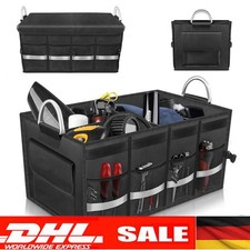 Kofferraumtasche Organizer Autobox Schwarze Auto Kofferraum Aufbewahrungsbox DE