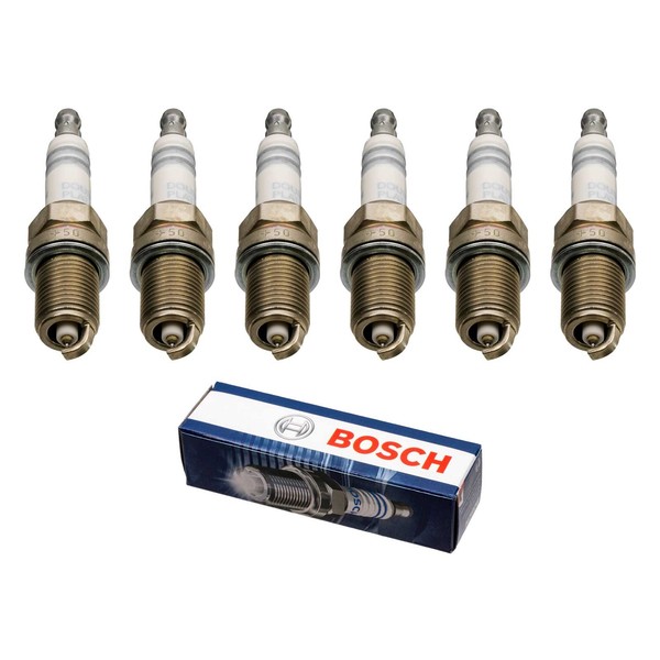 6 X ZüNdkerzen Bosch 2.7T 169-195Kw Audi A4 S4 (8D,B5) A6 (4B,C5) + Allroad 4B-image