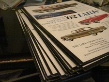 Lot Of 20 Studebaker 1962 Lark Full Line Color Brochure Lot Of 20 Studebaker 1962 Lark Full Line Color Brochure