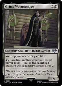 Grima Wormtongue #88 Foil - The Lord of the Rings: Tales of Middle-earth