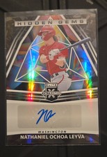 2022 Panini Elite Extra Edition - Hidden Gems Nathaniel Ochoa Leyva #HG-NO Black