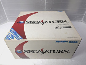 Sega Saturn White Console Power Memory BioHazard  Nights Box Manual