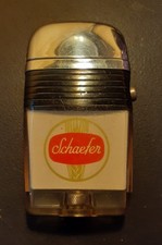 Schaffer Beer Scripto View Lighter  /  Used  ...