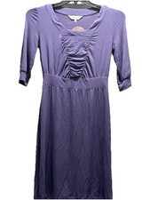 NWT LEWIS CHO Dark Purple Designer Boutique Dress Size Small