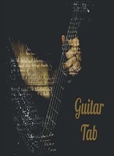 Blank Guitar Tab Notebook: Smaller size 8.25" x 6" / 20.96 x 15