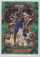 2022 Panini Prizm WNBA Green Ice Prizm Joyner Holmes #51 Rookie RC 11ba