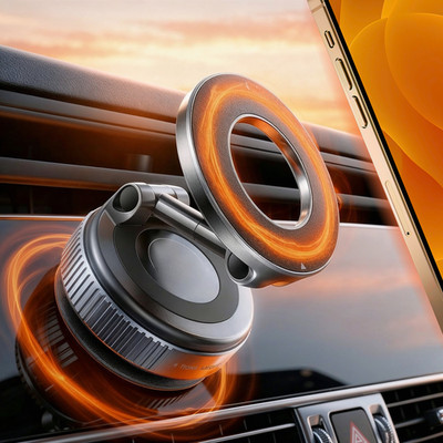 Auto Handyhalterung Magnetisch Vakuum für MagSafe Autohalterung Magnet Halterung