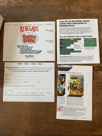 Operation Wolf Caja y Manuales NES Nintendo - SIN JUEGO - &iexcl;Aut&eacute;ntico!