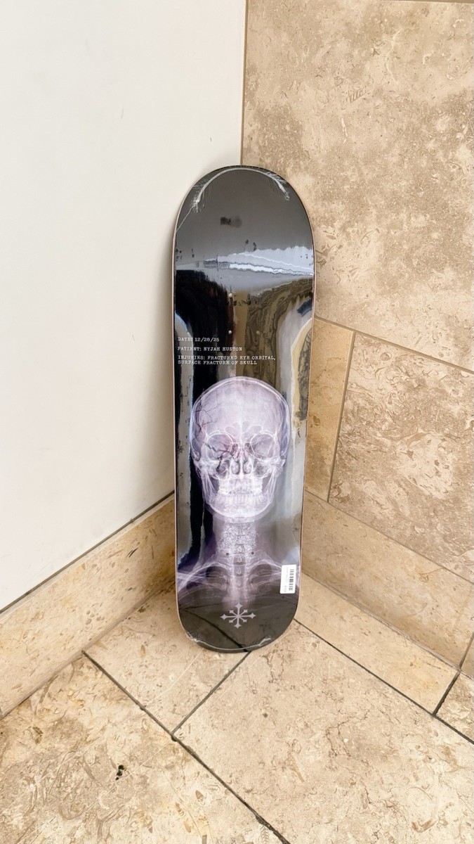 Nyjah Huston Disorder Unbroken Skateboard Deck 8.25 Element Rare