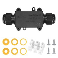 IP68 Wasserdichte Abzweigdose, 2 Wege Kabelverbinder, Externe Verteilerdose
