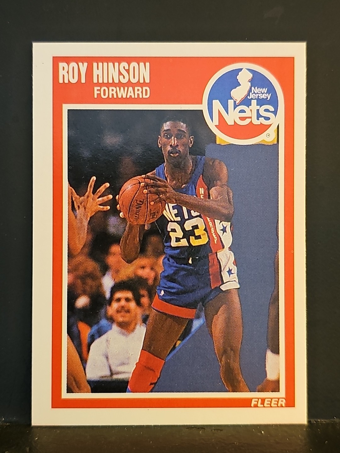 1989-90 Fleer #97 Roy Hinson NETS