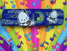 Vintage 1997 Sanrio Pochacco Cool K-9 Hip Pup Metal Pencil Case Tin Japan Rare