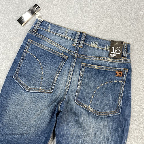 NEW Joes Jeans Girls Youth 16 28x31 Liam Bootcut Relaxed Rebel Denim School City - Picture 1 of 15