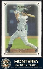 Joe Mauer 2007 Upper Deck Masterpieces #35 Minnesota Twins
