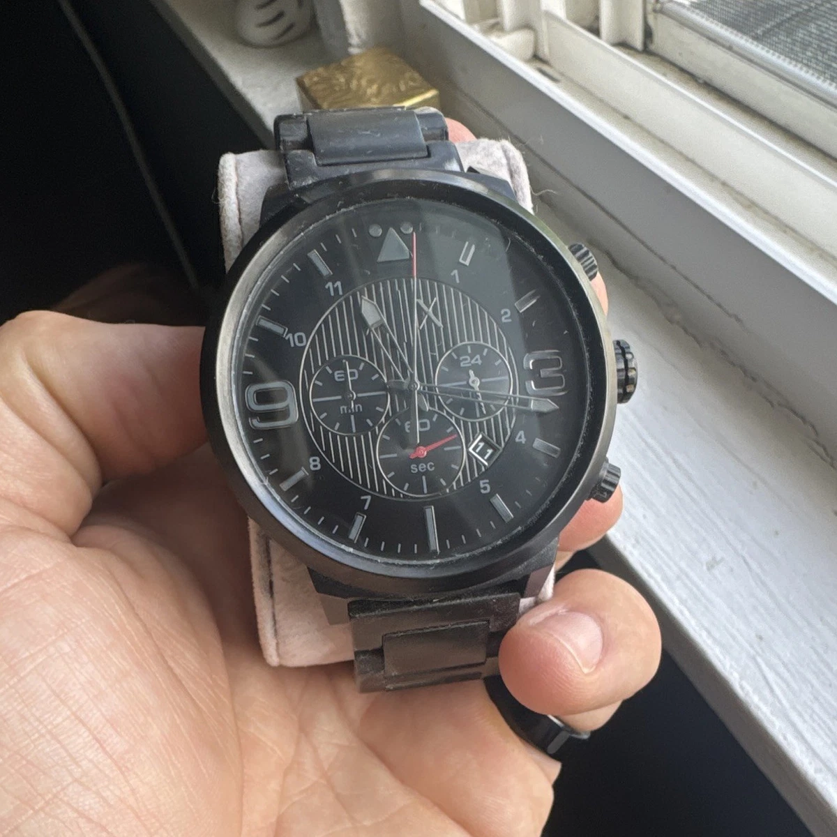 Armani Exchange Men 100 m (10 ATM) Water Resistance Wristwatches