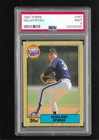 1987 TOPPS BASEBALL NOLAN RYAN GRADED PSA 9 MINT CARD #757