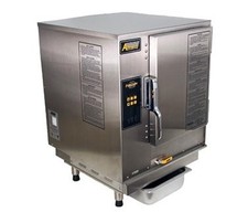 AccuTemp N61201D060 Countertop Gas Convection Steamer, Boilerless, 6 Pans