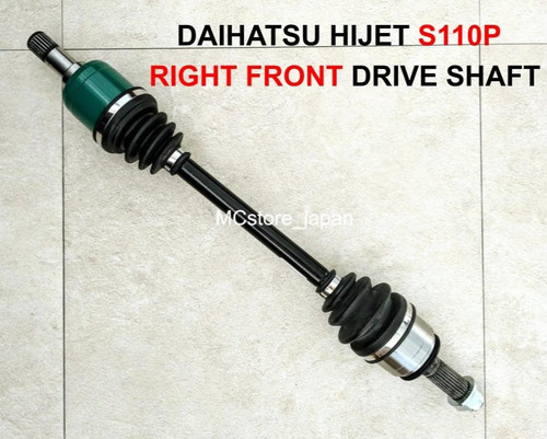 Front Right CV Axle Drive Shaft for Daihatsu Hijet S110P - Non ABS model