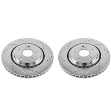 JBR1589XPR Powerstop Brake Discs 2-Wheel Set Front for Acura TLX MDX 2014-2016