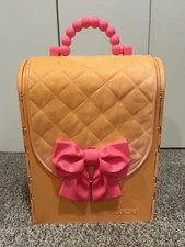 Vintage 1998 Mattel Barbie Bed And Bath Fold Out Purse Barbie Play Set