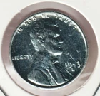 1943 WWII Lincoln Wheat Steel Penny US Uncirculated Cent War Collection Coin #83
