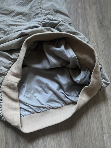Vtg Pierre Cardin Mens Lined Windbreaker Pullover Golf Beige Jacket Size Medium - Picture 5 of 10