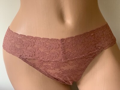 Damen Tangas Sexy Spitze XS SM MED LG Pink Pal Pink Senf Grau Grün und Schwarz