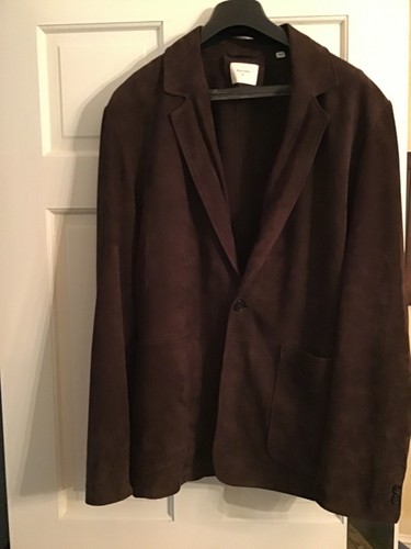 Billy Reid Mens Suede Sportcoat 
