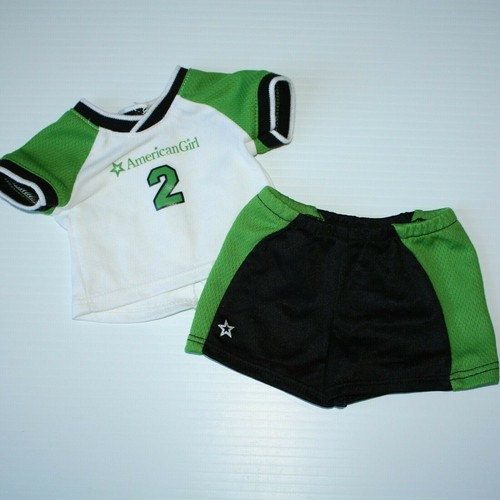 American Girl 2009 Soccer Star Set Jersey Top & Athletic Shorts for 18" Dolls