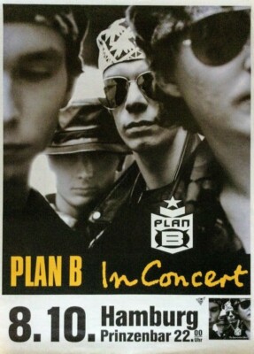 Plan B (1990) | Konzertposter Tourplakat A1 gerollt
